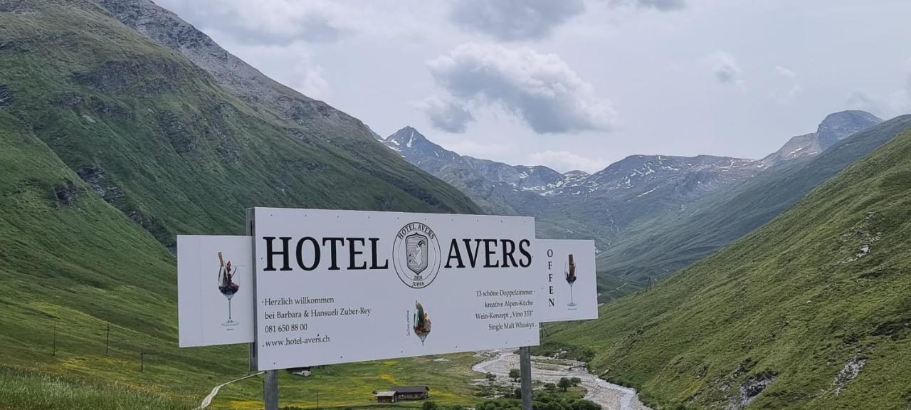Hotel Avers Am Bach Exteriör bild